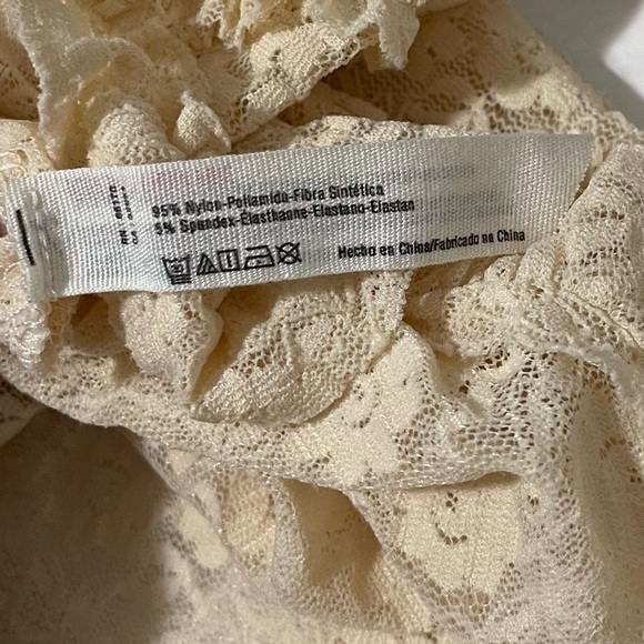 Intimately Free People Off White Star Lace Witchy Whimsigoth Mini Dress Size XS - Picture 7 of 7